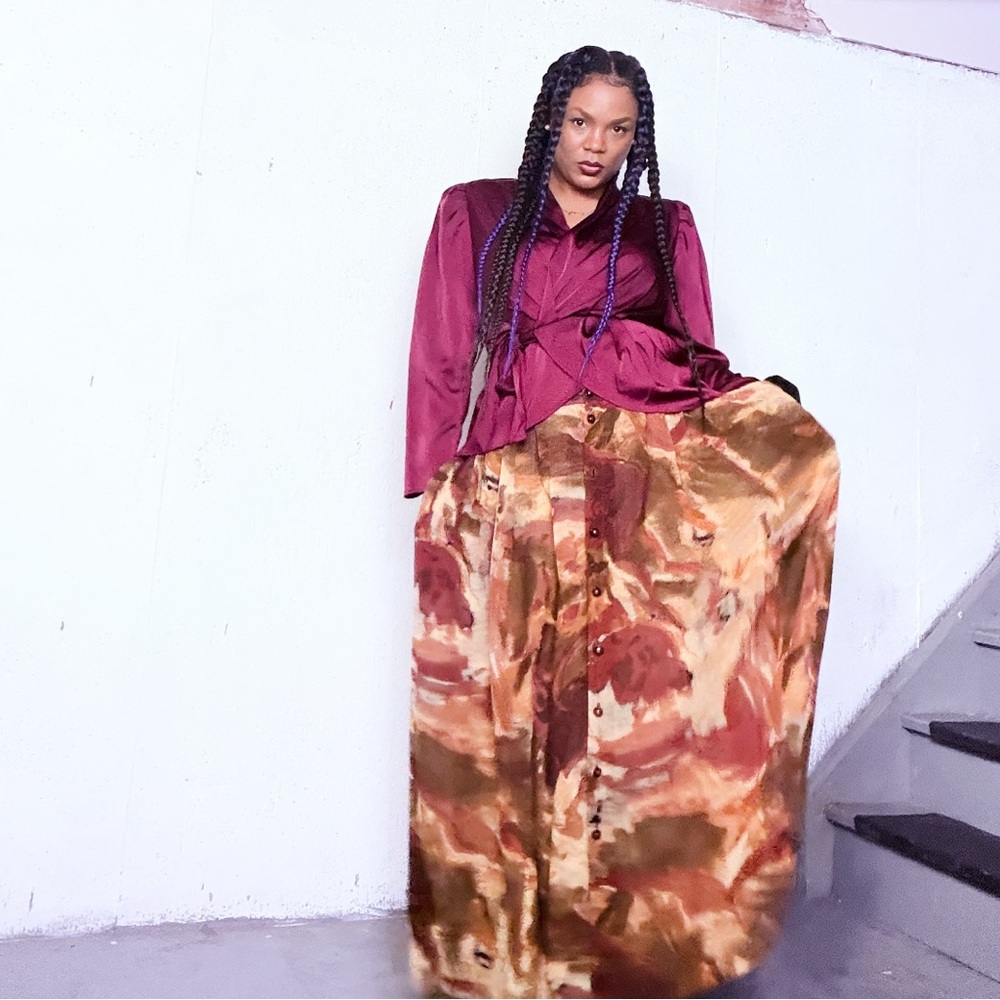 Michael Anthony Vintage Maxi Skirt, fits 14